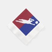 Soccer Napkin Servet (Hoek)