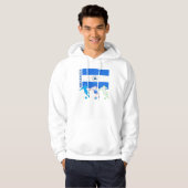 Soccer Nicaragua Hoodie (Voorkant volledig)