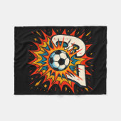 Soccer No Gr Strains No Glory No Bruises No Story Fleece Deken (Voorkant (Horizontaal))