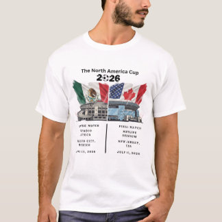 Soccer North America Cup 2026 T-shirt