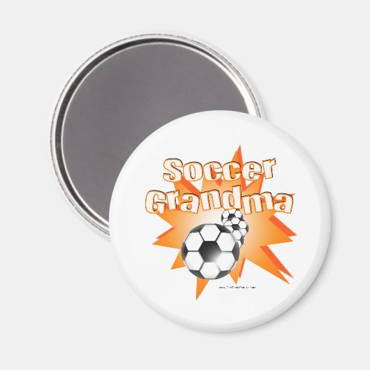 Soccer oma magneet (Voorkant / Achterkant)