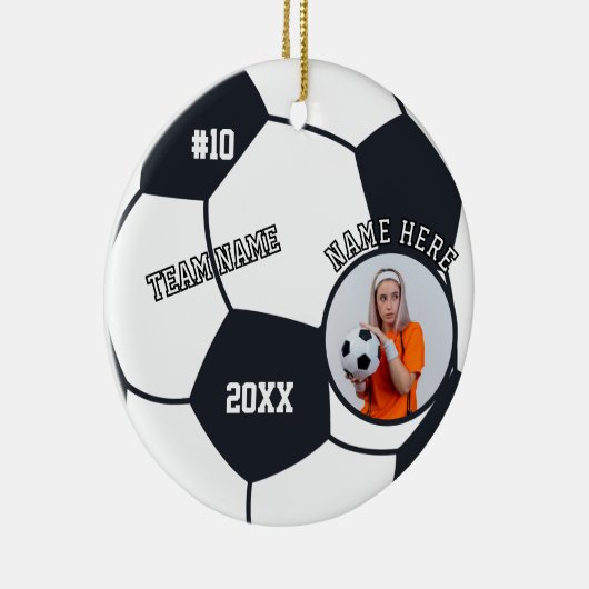 Soccer Ornament Player Futbol Sports Team Gifts (Rechts)