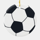 Soccer Ornament Player Futbol Sports Team Gifts (Achterkant)