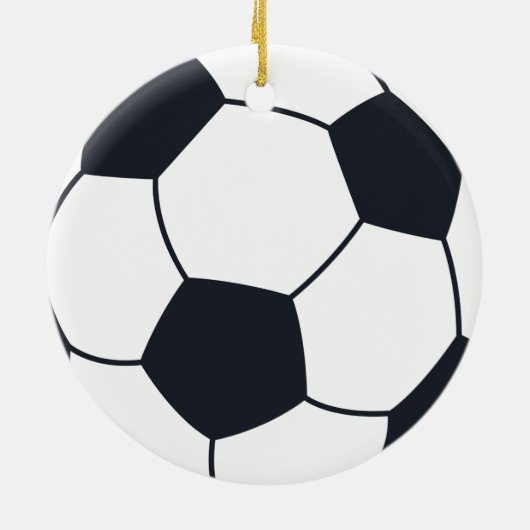 Soccer Ornament Player Futbol Sports Team Gifts (Achterkant)