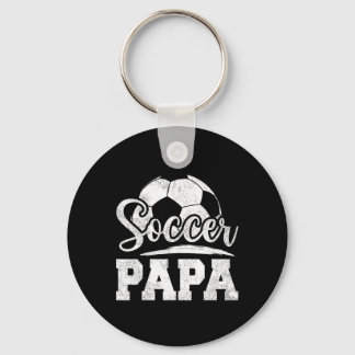 Soccer Papa Soccer Player Game Day Father's Day  Sleutelhanger