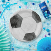 Soccer Paper Plate Papieren Bordje (Feest)