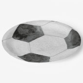 Soccer Paper Plate Papieren Bordje (Gekanteld)