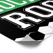 Soccer Party LOCKER ROOM Sign Print (Hoek)