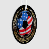 SOCCER PATRIOTISCH ORNAMENT (voorkant)