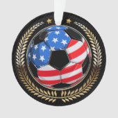SOCCER PATRIOTISCH ORNAMENT (voorkant)