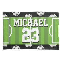 Soccer Pattern Player Name Jersey Sports