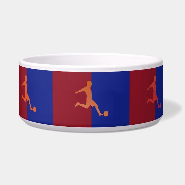 Soccer Pet Bowl Voerbakje (Voorkant)