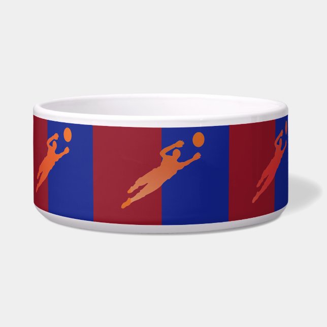 Soccer Pet Bowl Voerbakje (Voorkant)