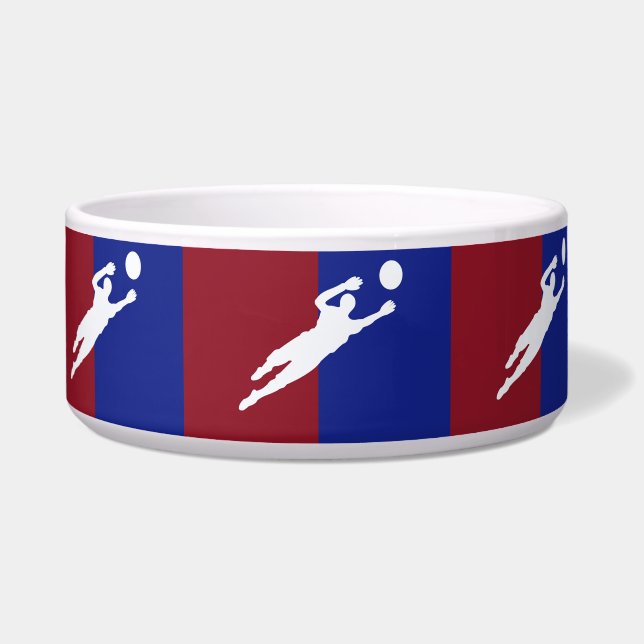 Soccer Pet Bowl Voerbakje (Voorkant)