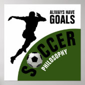 Soccer Philosophy Poster (Voorkant)