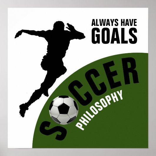 Soccer Philosophy Poster (Voorkant)