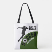 Soccer Philosophy Tote Bag (Achterkant)