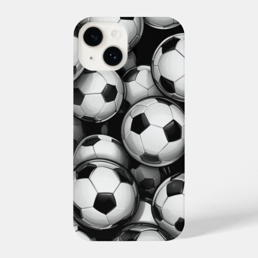 Soccer Phone Case iPhone Hoesje (Achterkant)
