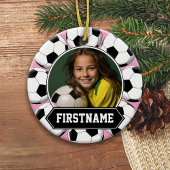 Soccer Photo Ornament for Youth