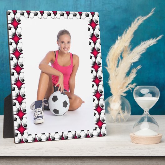 Soccer Photo Plaque - SRF Fotoplaat (Zijkant)