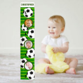 Soccer Photo Template Growth Chart Poster