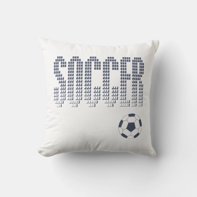 Soccer Pillow Kussen (Voorkant)