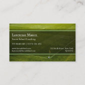 Soccer Pitch - Football School Coach Visitekaartje (Achterkant)