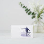 SOCCER PLAYER 2 - Visitekaartjes (Staand voorkant)