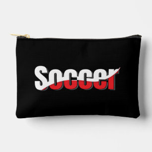 Soccer Player Abstract Swish - Word Art Etui