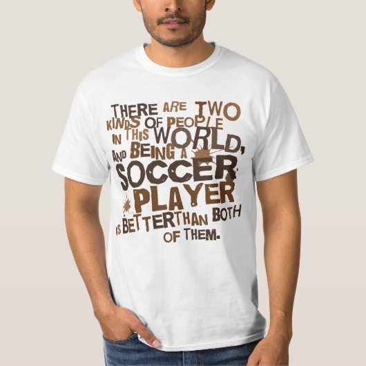 Soccer Player Cadeft T-shirt (Voorkant)