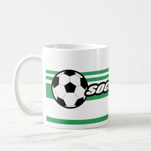 Soccer Player Coffee Mugs Koffiemok (Links)
