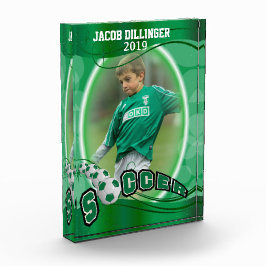 Soccer Player Design - DIY Photo Template Fotoblokken