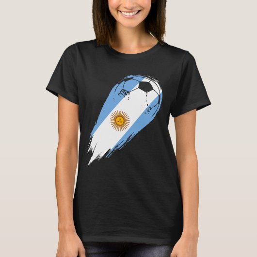 Soccer Player Of Pride Argentina T-shirt (Voorkant)