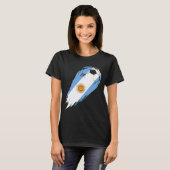 Soccer Player Of Pride Argentina T-shirt (Voorkant volledig)