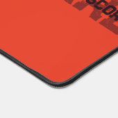 Soccer Player on Red Background Bureaumat (Hoek)