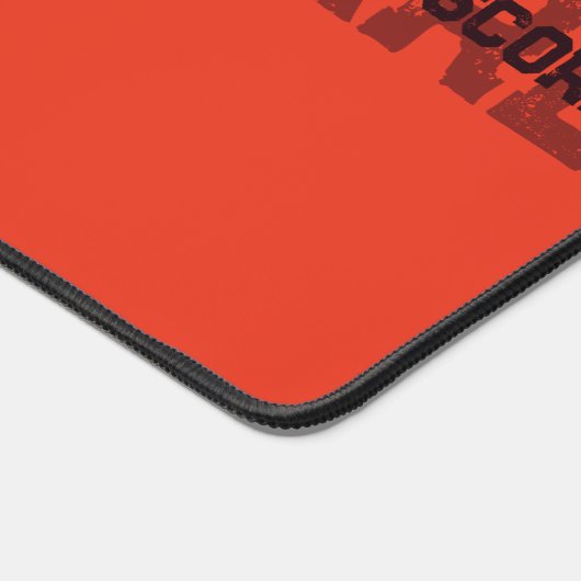 Soccer Player on Red Background Bureaumat (Hoek)