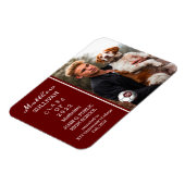 Soccer Player Photo Afstuderen Notice Magnet Magneet (Linkerzijde)