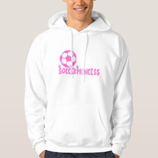 Soccer Princess 2 side Hoodie (Voorkant)