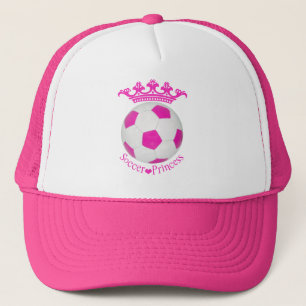 Soccer Princess, roze Voetbal Trucker Pet