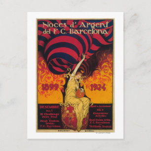 Soccer Promo-Poster Briefkaart