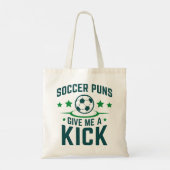 Soccer Puns geeft me een gril Tote Bag (Achterkant)