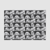 "Soccer Puppies" English Bulldog Collage Tissuepapier (Voorkant)