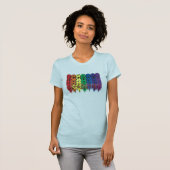 Soccer Rainbow T-Shirt (Voorkant volledig)