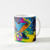 Soccer Realm Coffee Mok (Voorkant rechts)