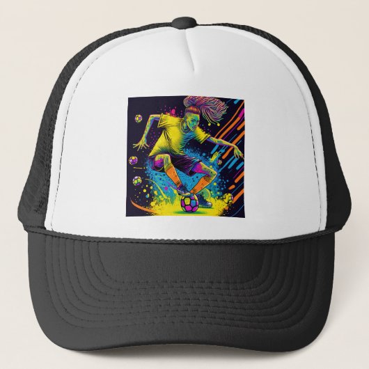 Soccer Realm Trucker Pet (Voorkant)