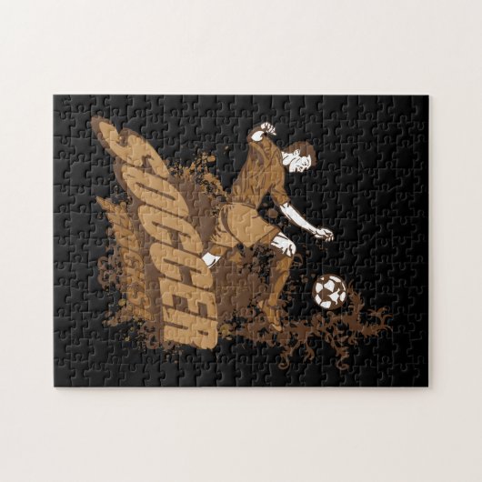 Soccer Rocks. Legpuzzel (Horizontaal)
