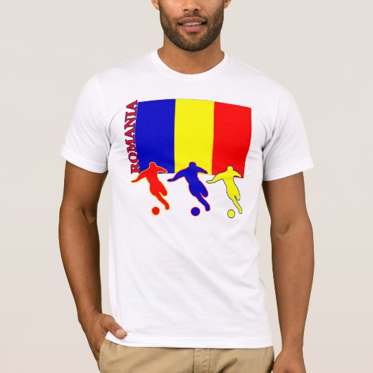 Soccer Romania Light T-Shirt (Voorkant)