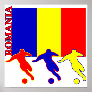 Soccer Romania Poster