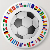 SOCCER RONDE BUTTON 6,0 CM (Voorkant)