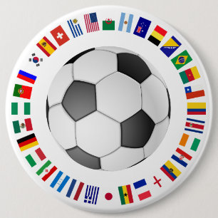 SOCCER RONDE BUTTON 6,0 CM